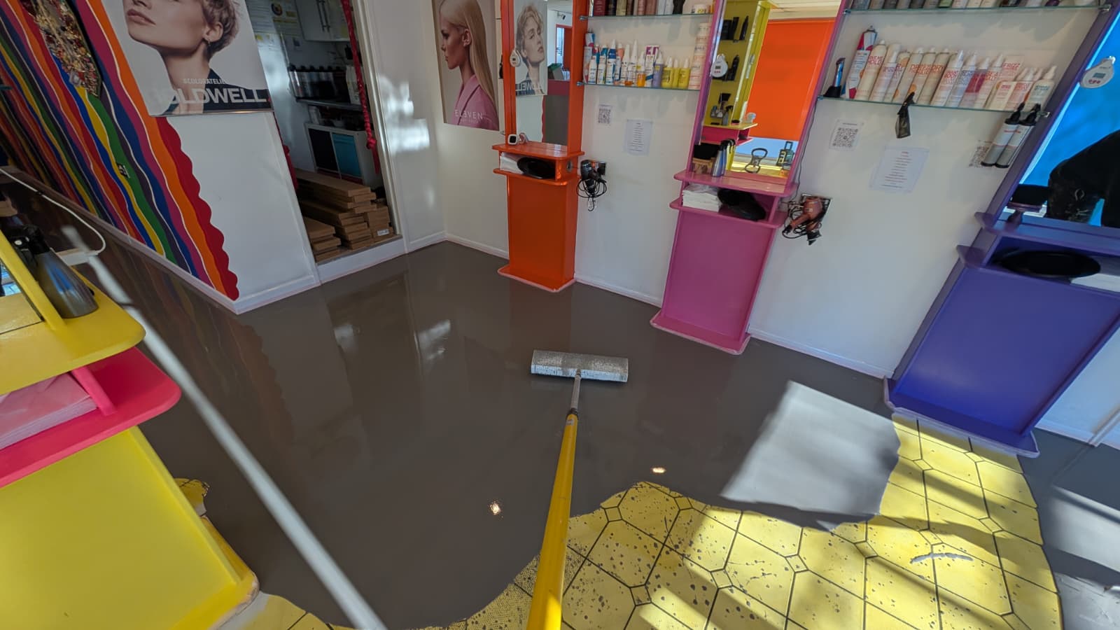 All Aspect Flooring; LVT Flooring Installation at Artaze Hair Salon