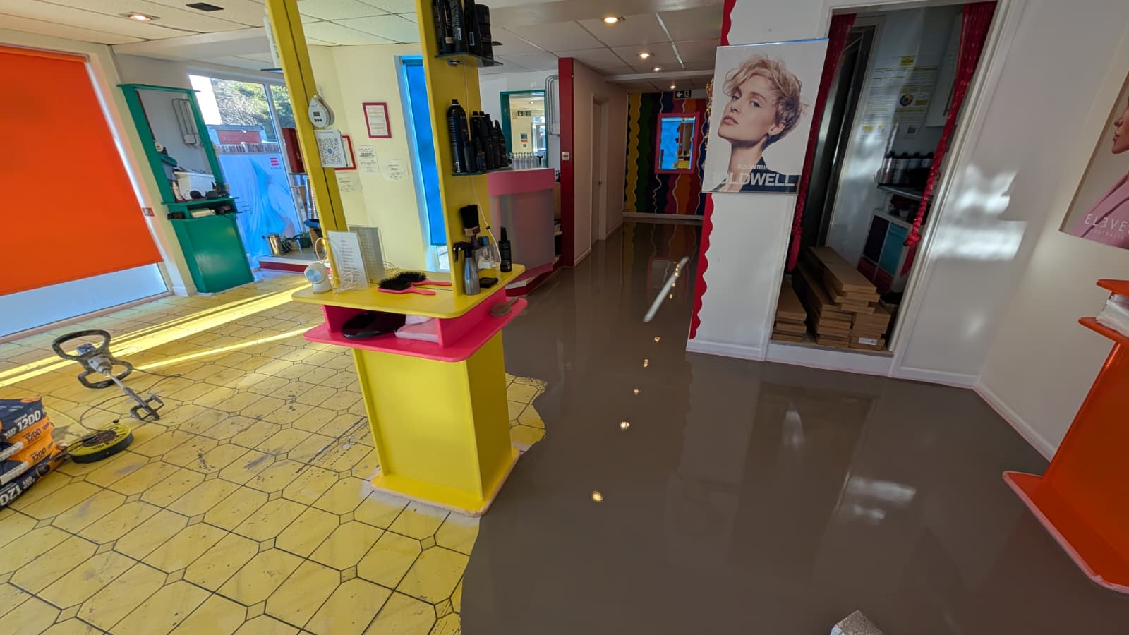 All Aspect Flooring; LVT Flooring Installation at Artaze Hair Salon