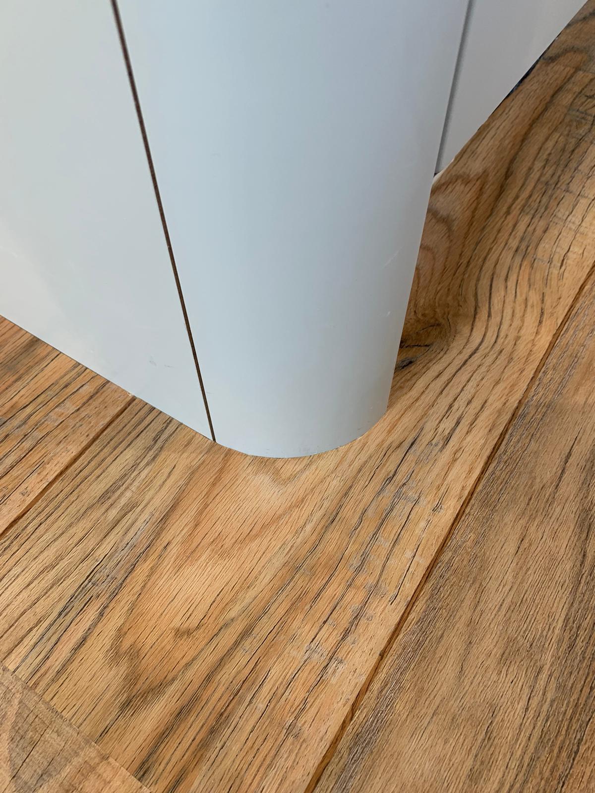 All Aspect Flooring; Luxury Vinyl Tile Installation with Ship Deck Effect in a Kitchen Diner