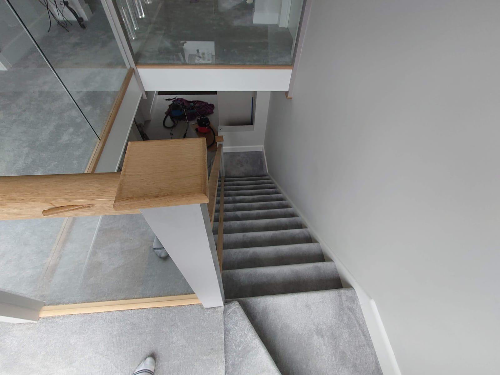 All Aspect Flooring; Case Study: Victoria Carpet Installation on a Staircase and Landing