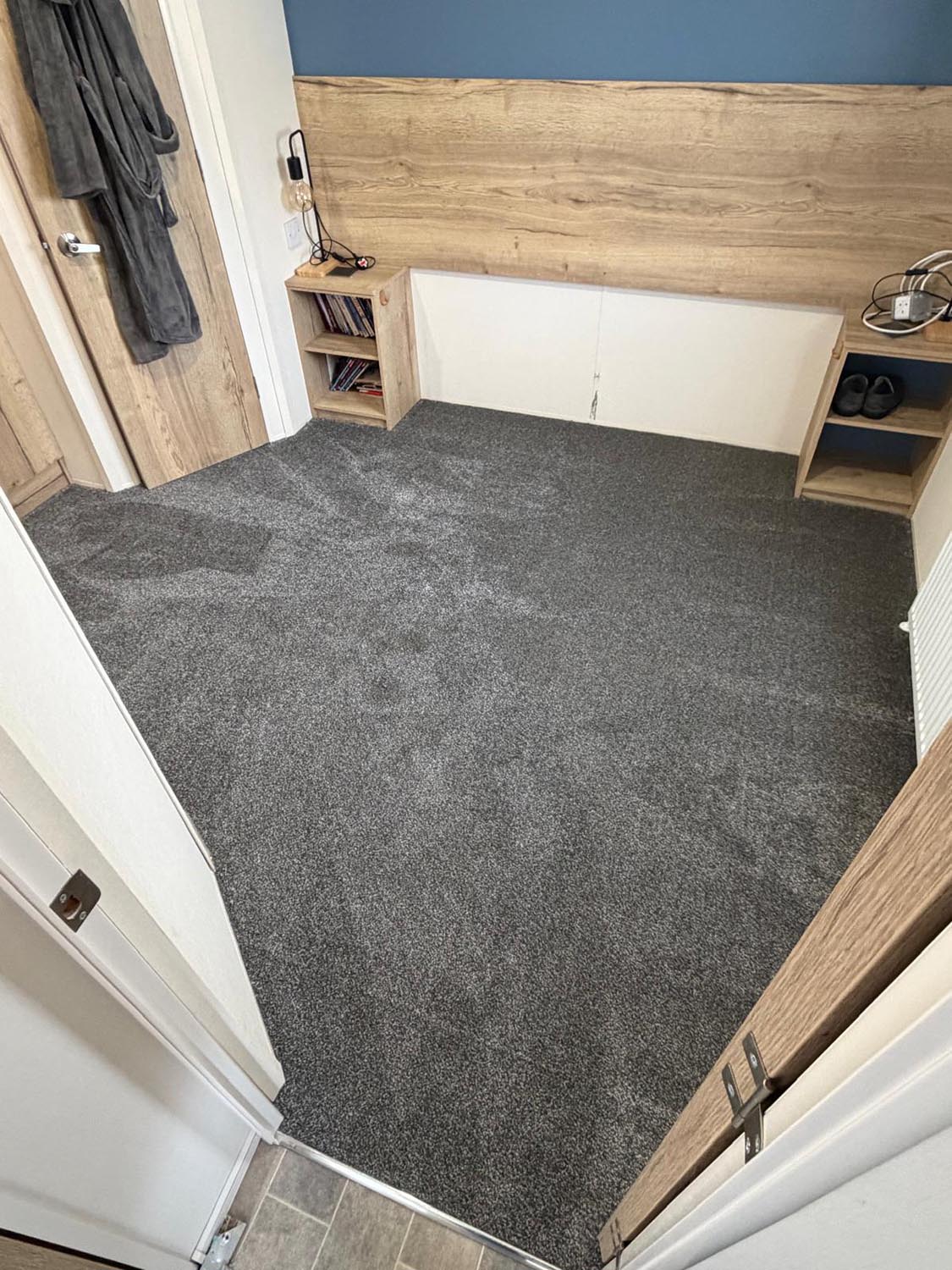 All Aspect Flooring; Case Study: Caravan Carpet Replacement at Hoburne Park