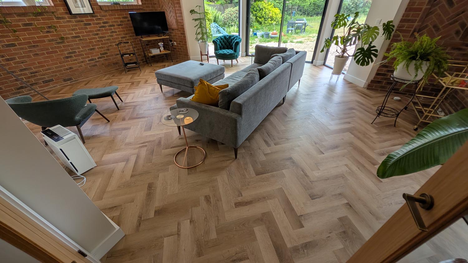 All Aspect Flooring; Case Study: 180m² Herringbone LVT Installation in Highcliffe