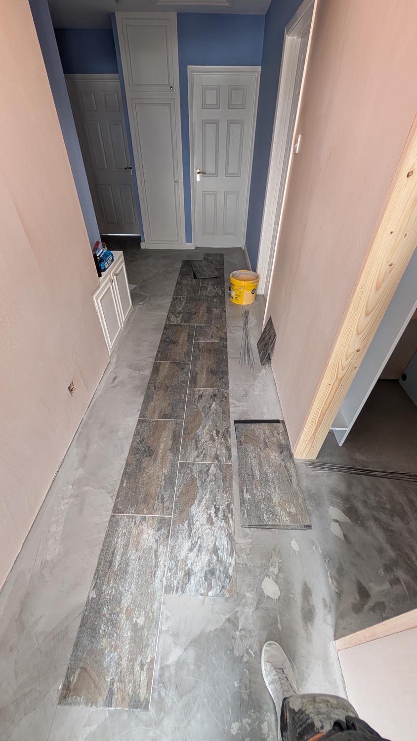 All Aspect Flooring; Case Study: Tile Effect LVT Flooring Installation in Barton on Sea