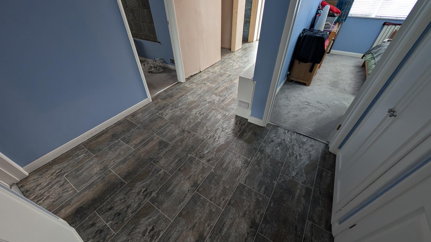 All Aspect Flooring; Case Study: Tile Effect LVT Flooring Installation in Barton on Sea