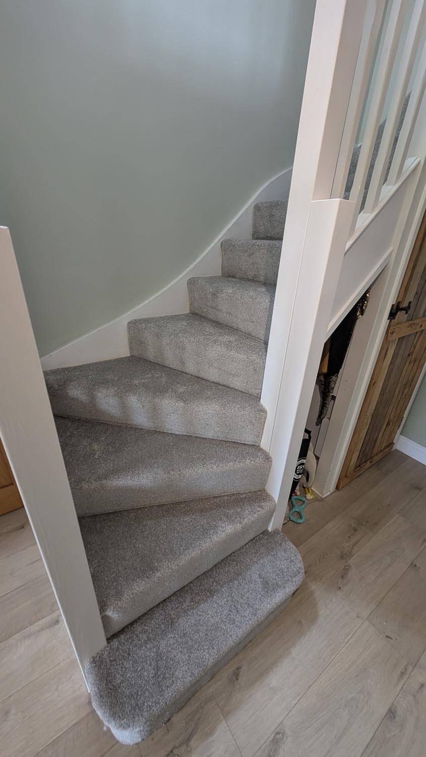 All Aspect Flooring; Case Study: Staircase and Landing Carpet Installation in New Milton