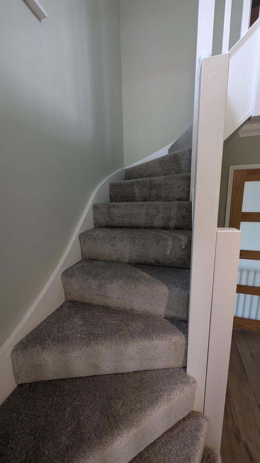 All Aspect Flooring; Case Study: Staircase and Landing Carpet Installation in New Milton